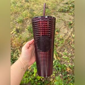 Maroon Starbucks Tumbler